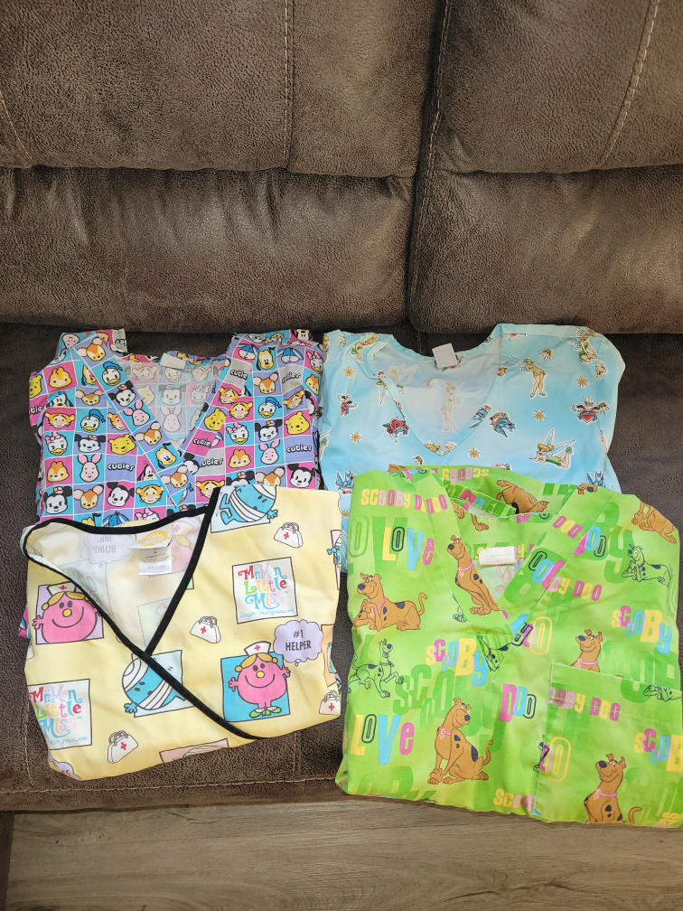 Scrubs Tops- Large