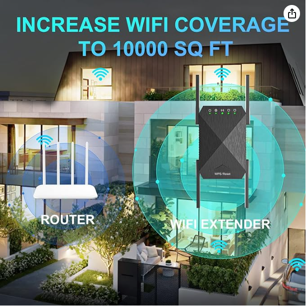 1200 Mbps Dual-Band WiFi Extender - photo 2