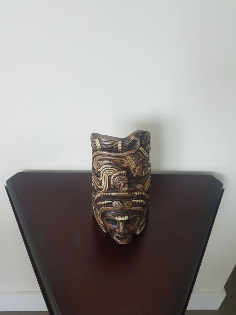 Carved Mayan Mask