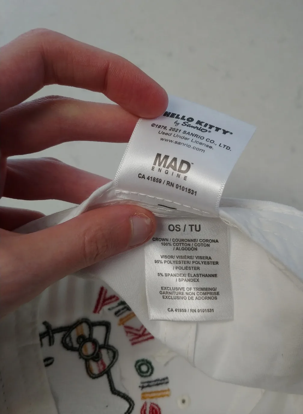 Hello Kitty Child's Cap image indicator(4)