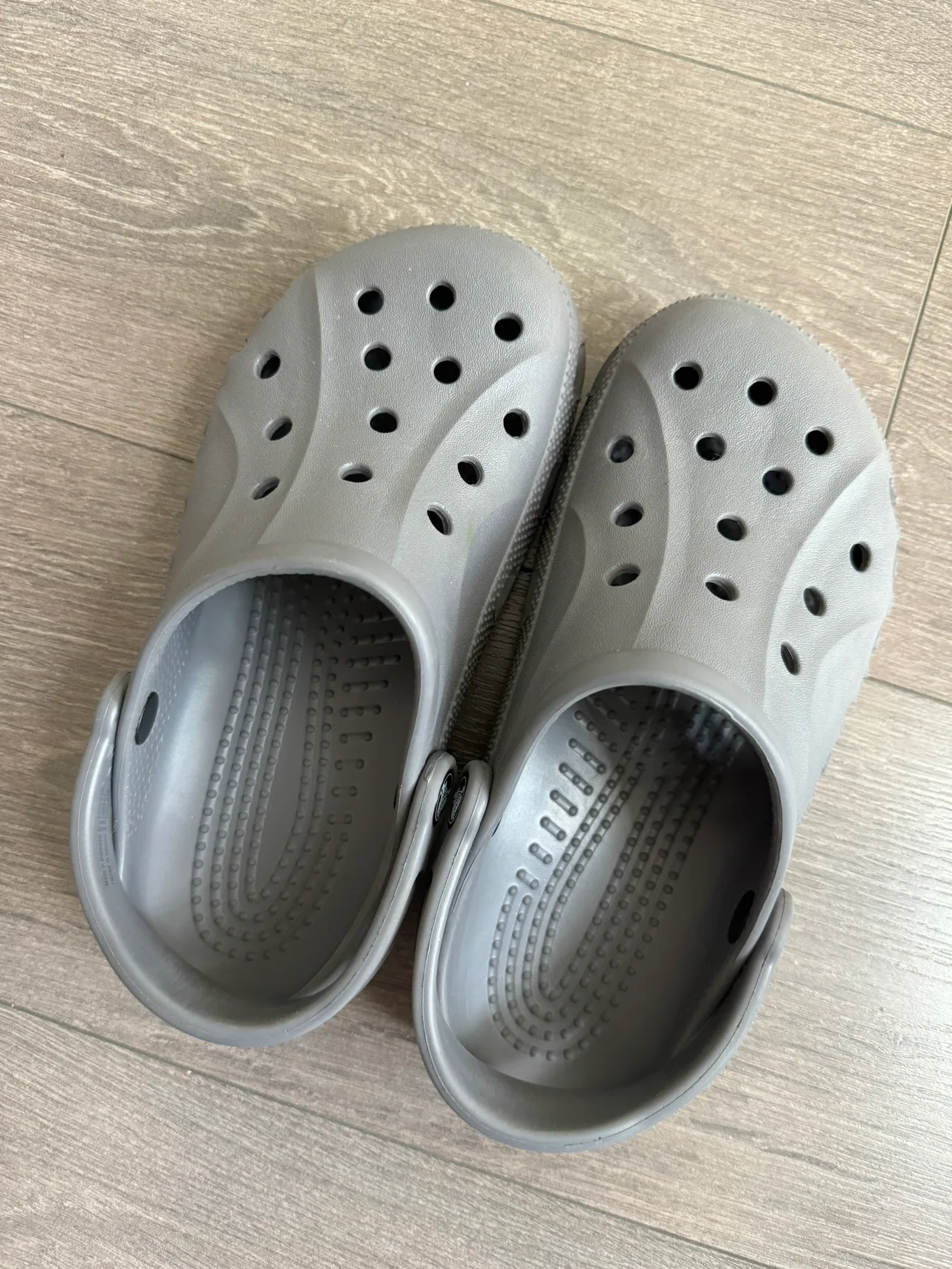 Crocs Grey Gray Baya Clog thumbnail