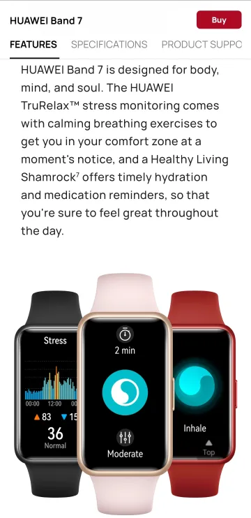 Huawei Band 7 Smartwatch image indicator(6)