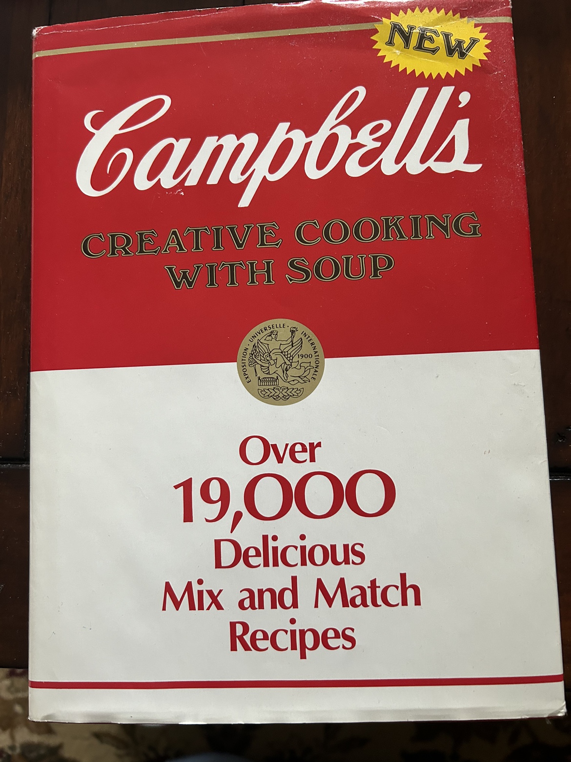 Vintage campbells cookbook and mug