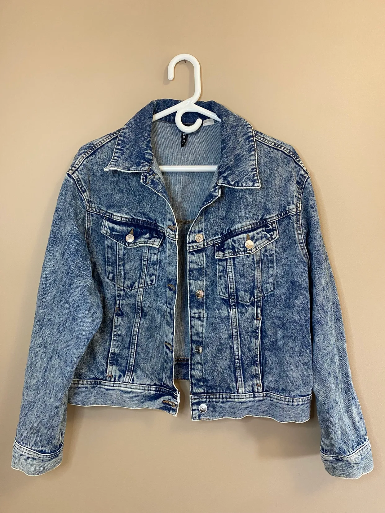 Acid Wash Denim Jacket | Jean Jacket thumbnail