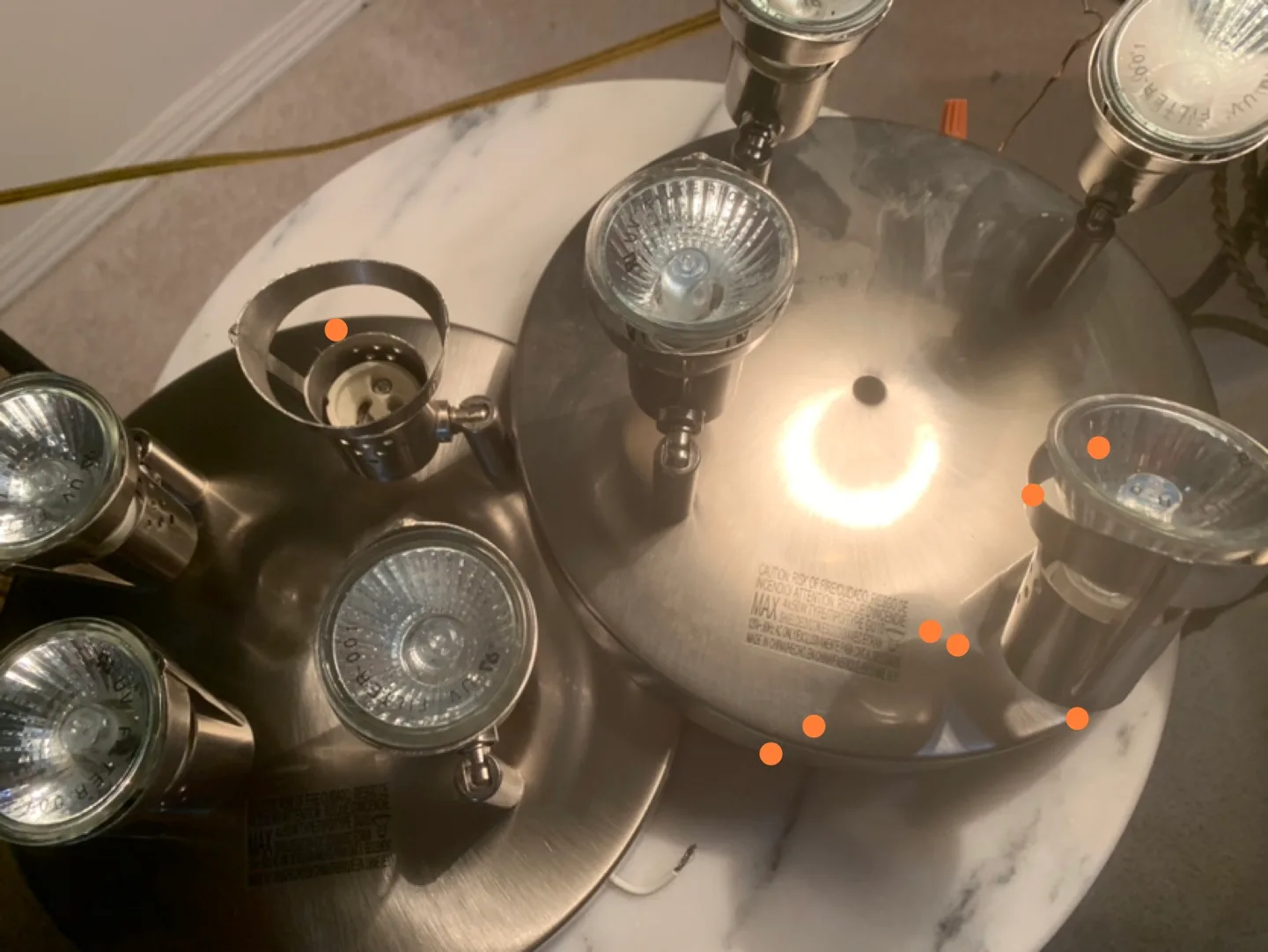 Stainless steal. /  modern style / LIGHT FIXTURES image indicator(2)