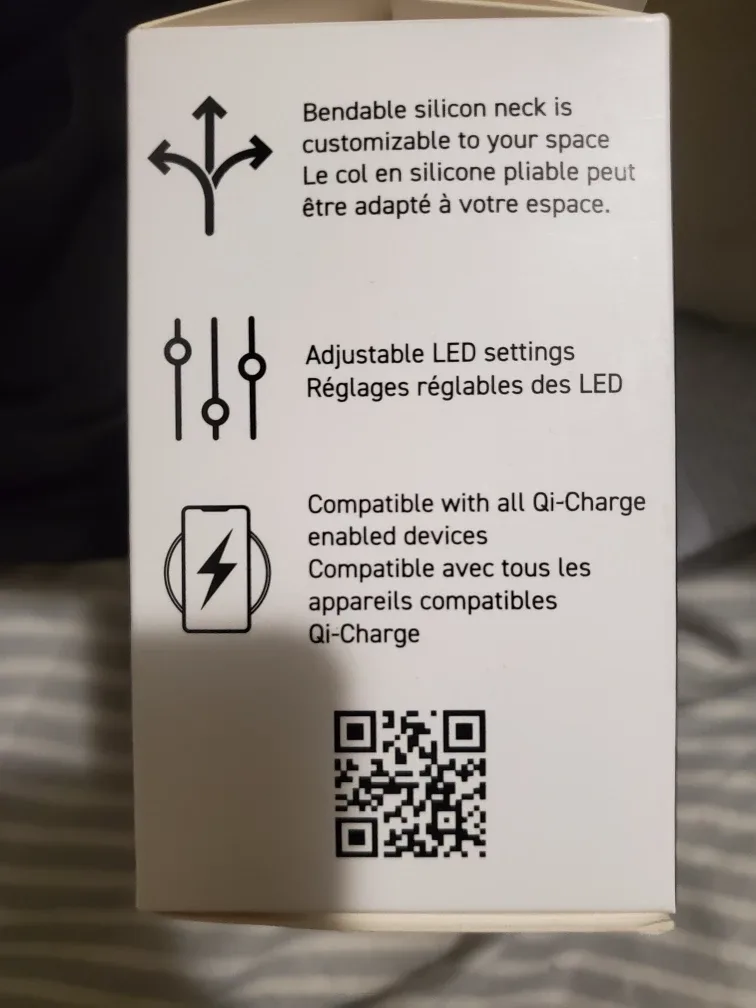 LED Lamp with Wireless Charger image indicator(2)