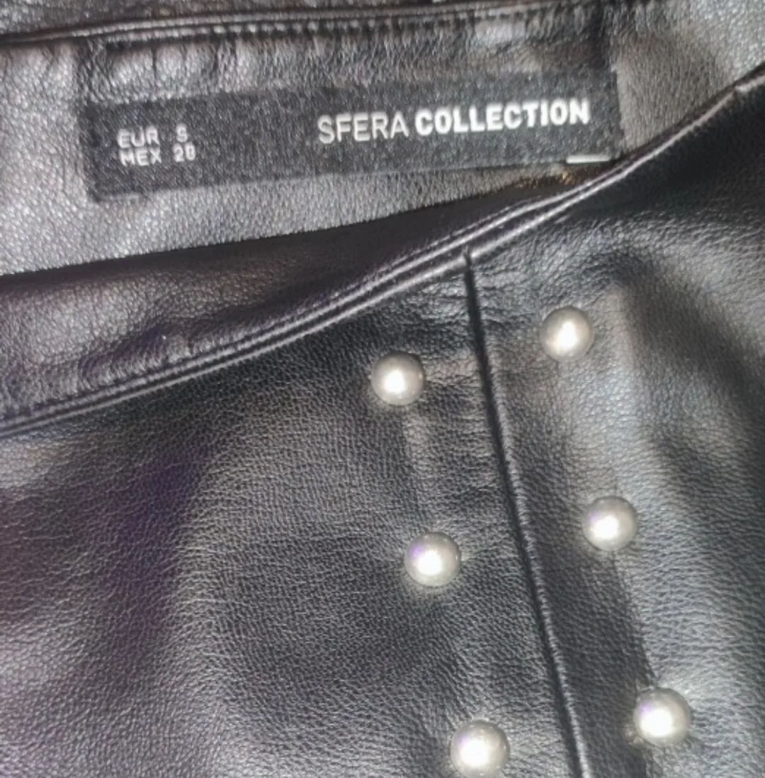 Sfera Collection Black Studded Skirt image indicator(2)