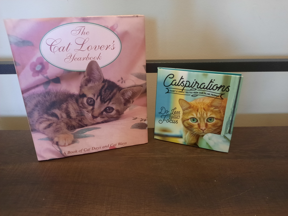 Moving sale ⚠️🚨 Booklet and Yearbook for cat lovers