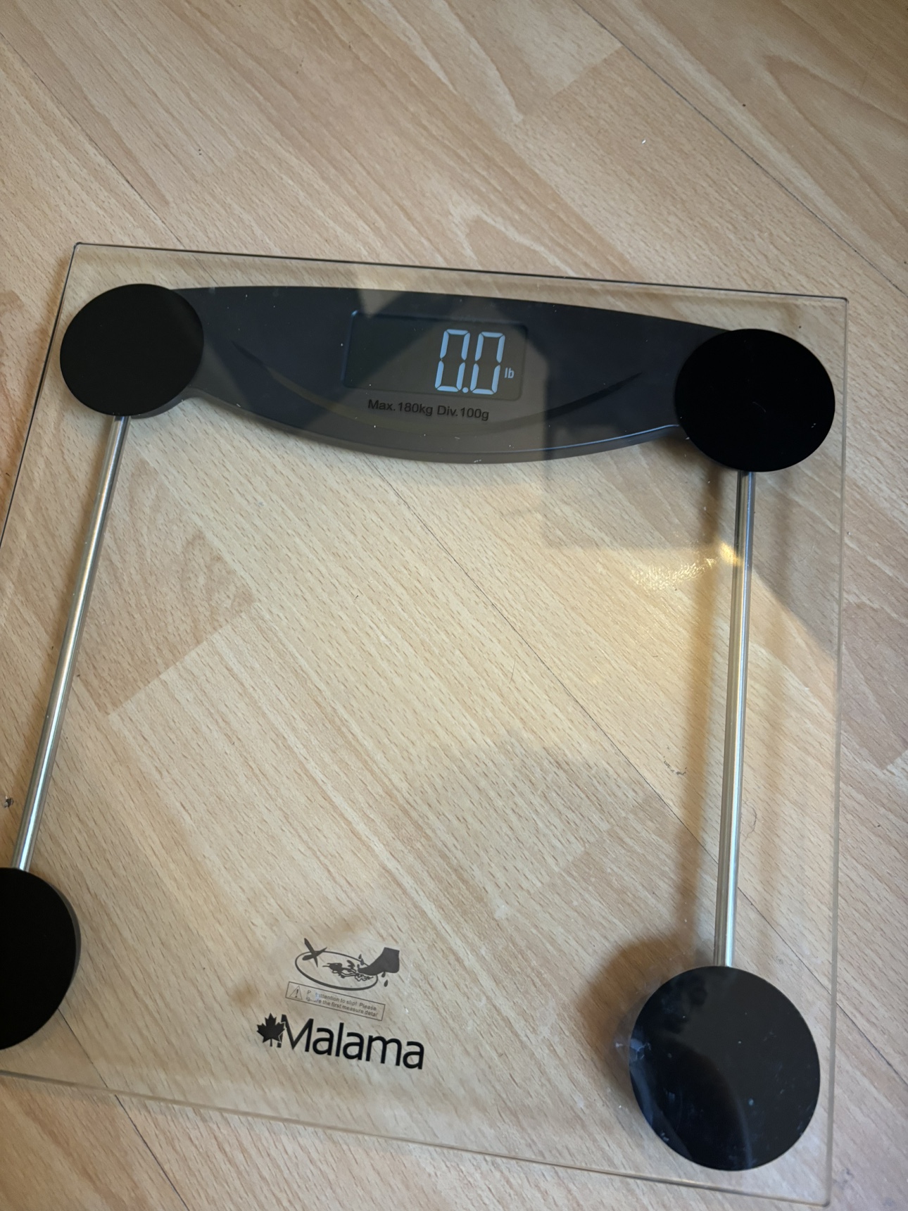 Malama Glass Bathroom Scale - photo 5