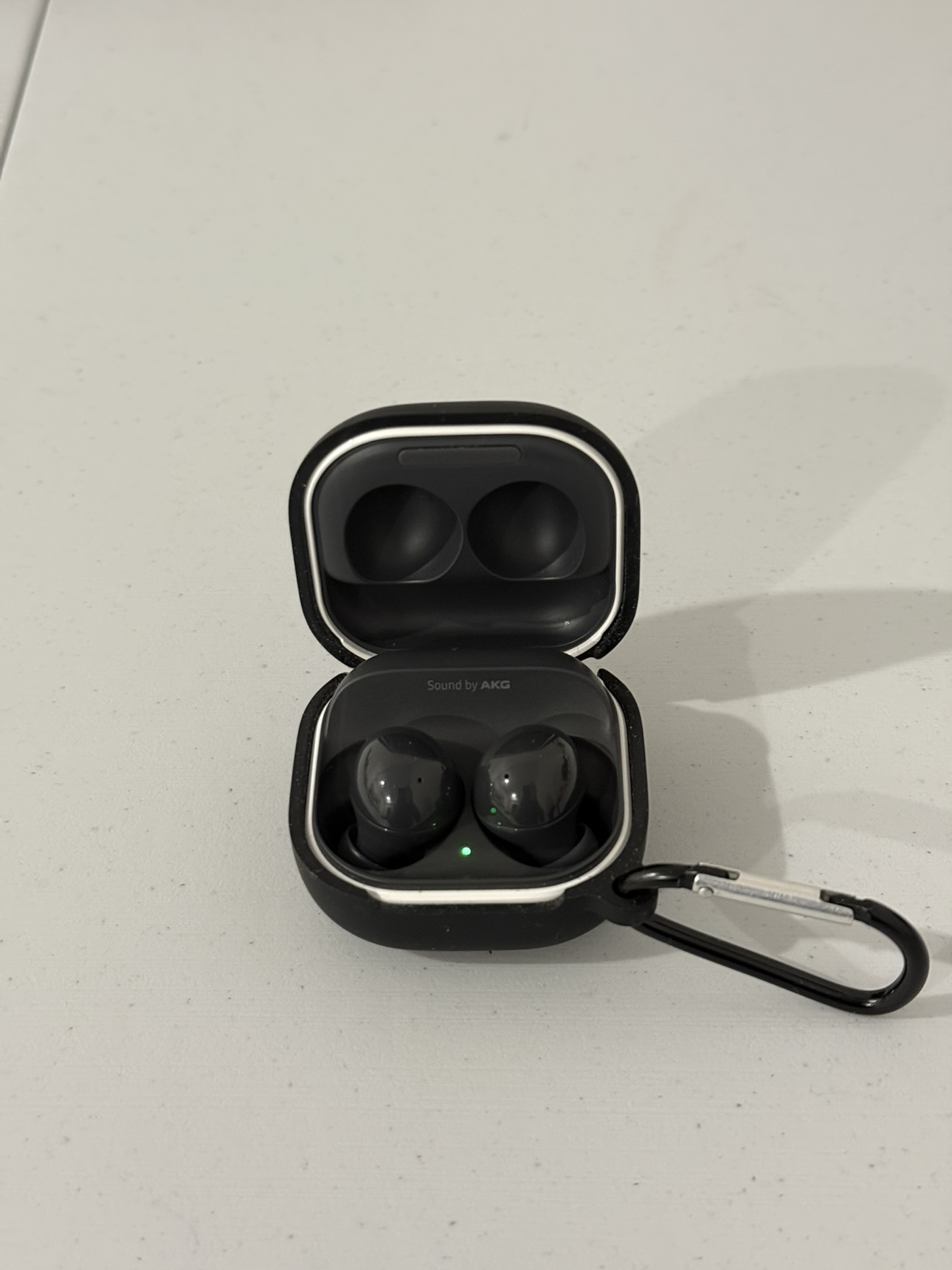 Samsung Galaxy Buds 2 with Silicone Case