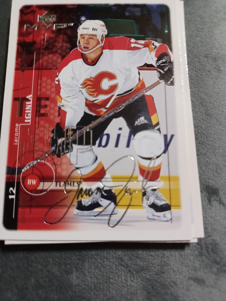 Calgary Flames Upper Deck Hockey Cards