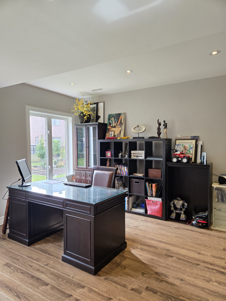 Bombay Stanton Executive Desk with Glass Top - photo 2