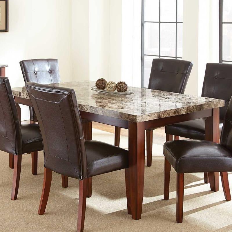 Montibello marble gorgeous dining set (7 pieces)