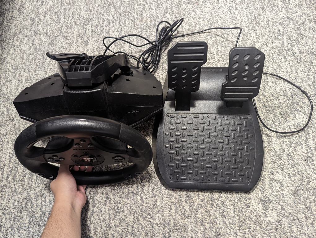 PlayStation 3 & 4 Racing Wheel with pedals - photo 2