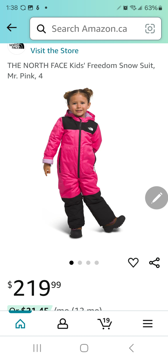 The North Face Kids' Freedom Snow qSuit