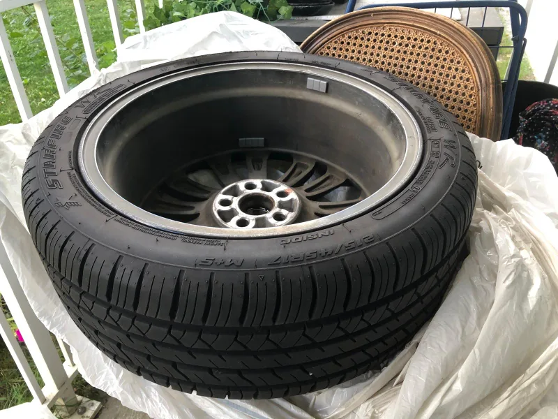 17" Toyota Corolla Alloy three Wheels & Tire $800 image indicator(7)