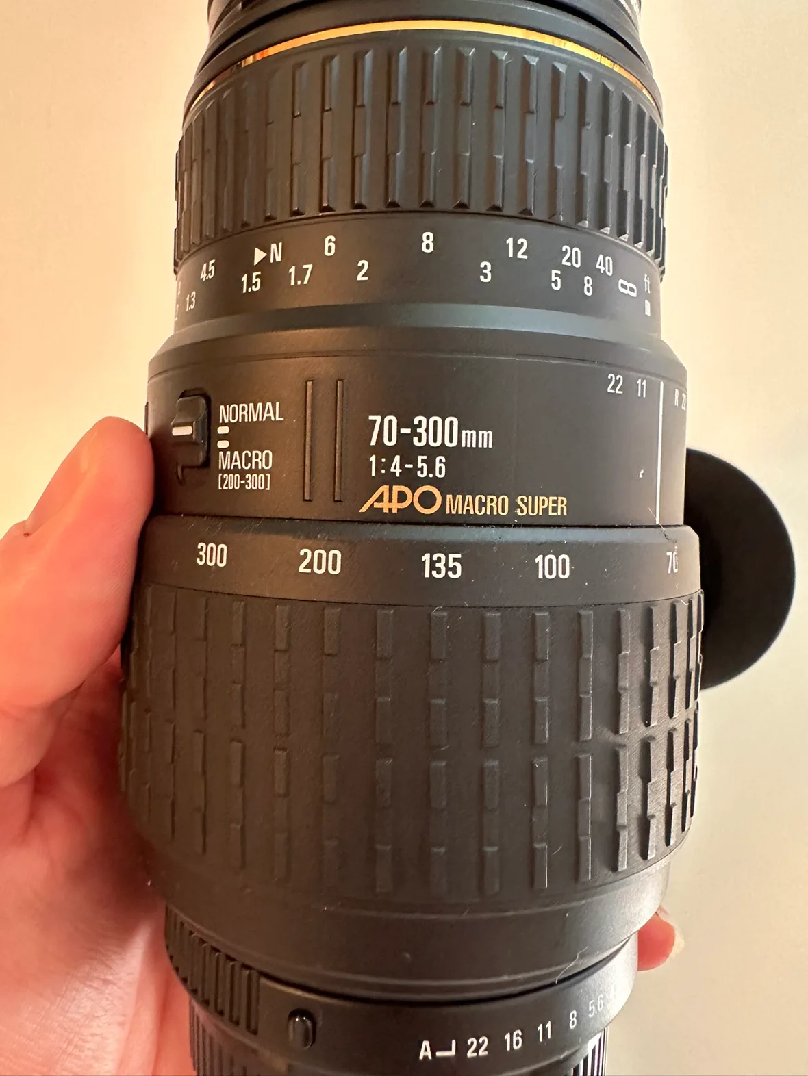 Sigma 70-300 F4-5.6 APO Super Macro thumbnail