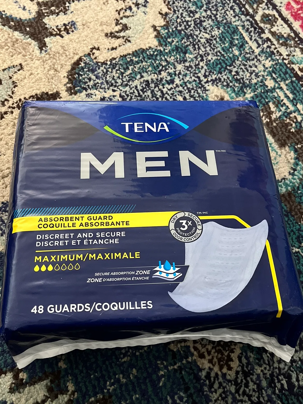 Tena incontinence guard for men 48 piece image indicator(2)