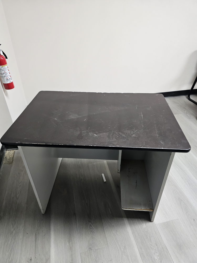 Small Desk - White and Black - photo 3