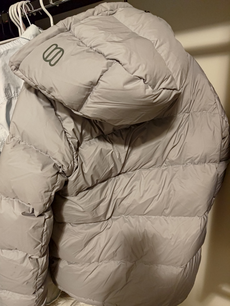 Grey Puffer Jacket aritzia
