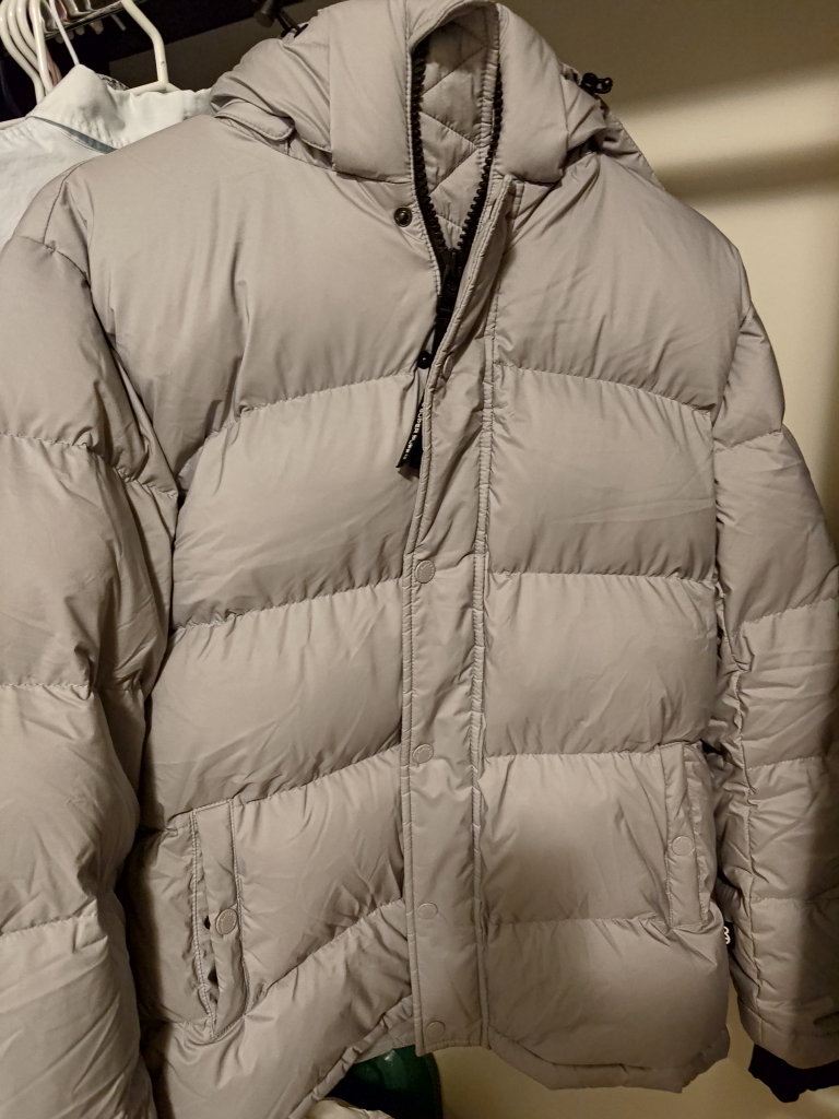 Grey Puffer Jacket aritzia - photo 2