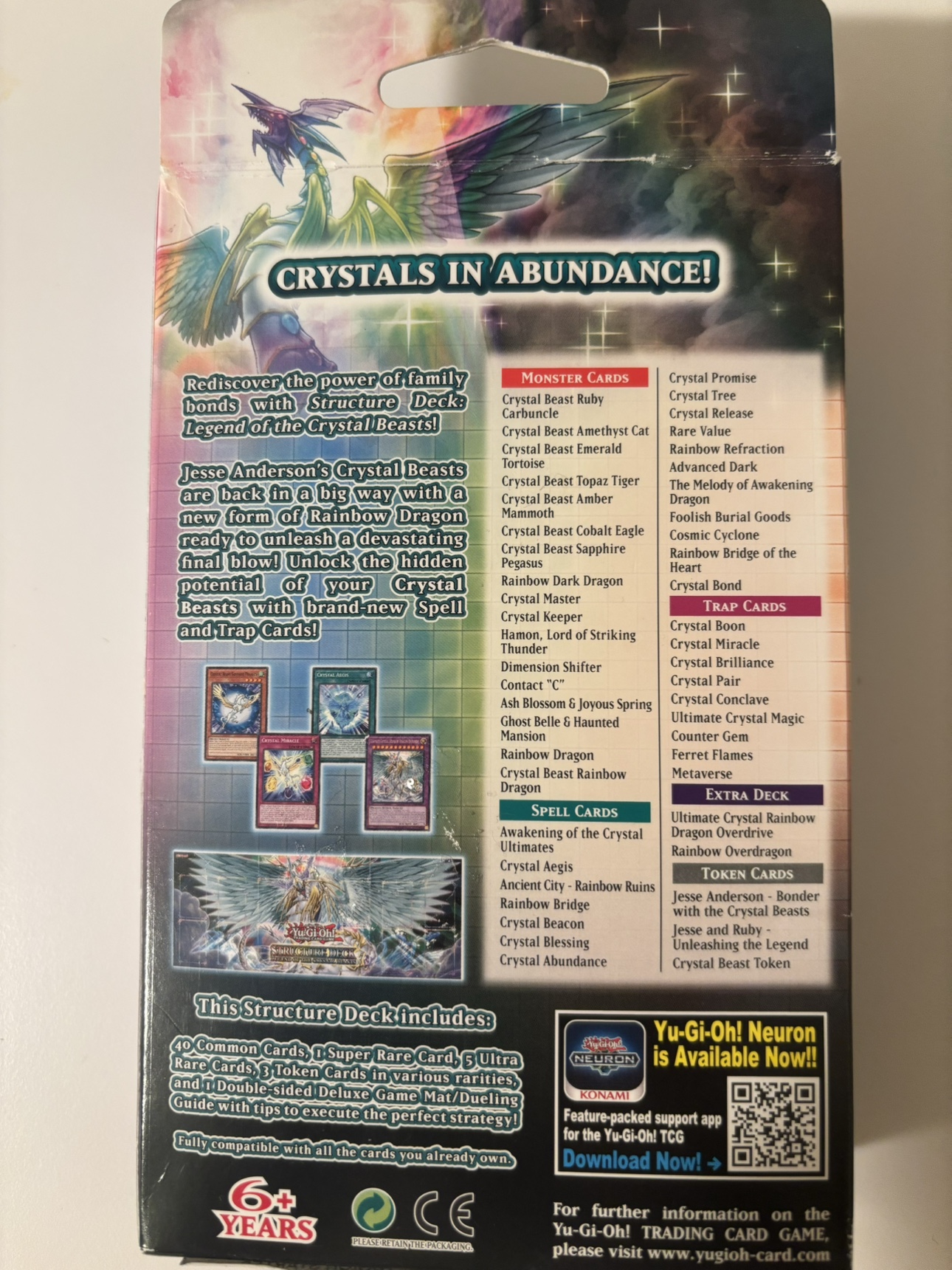 Yu-Gi-Oh! Structure Deck: Legend of the Crystal Beasts - photo 2