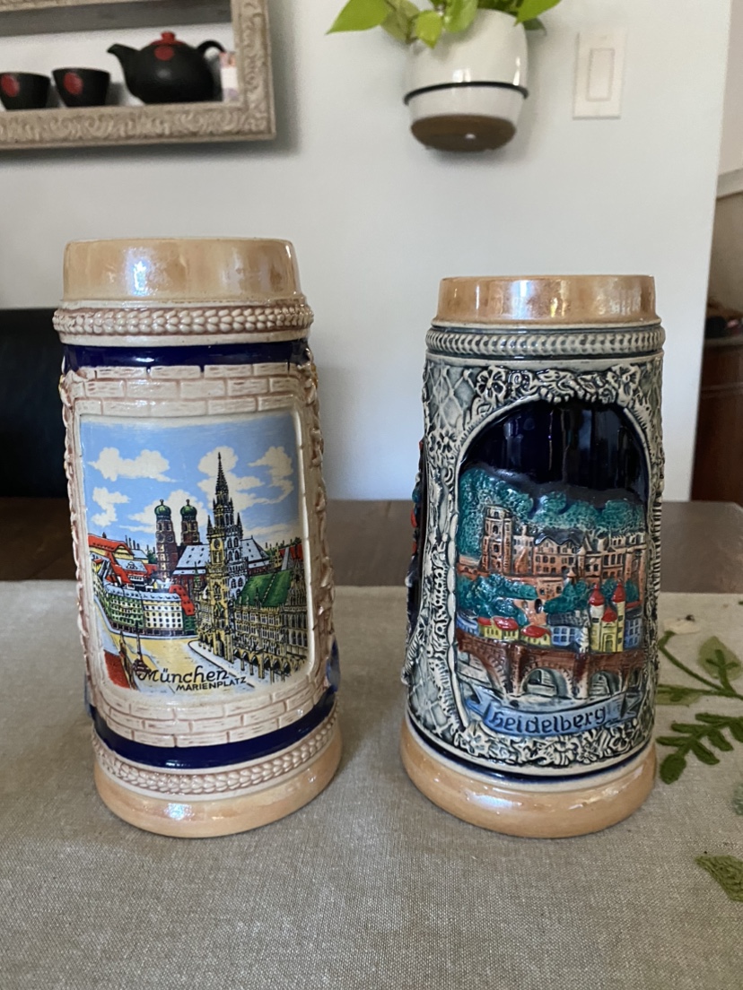 Set of 2 German Beer Steins - photo 2