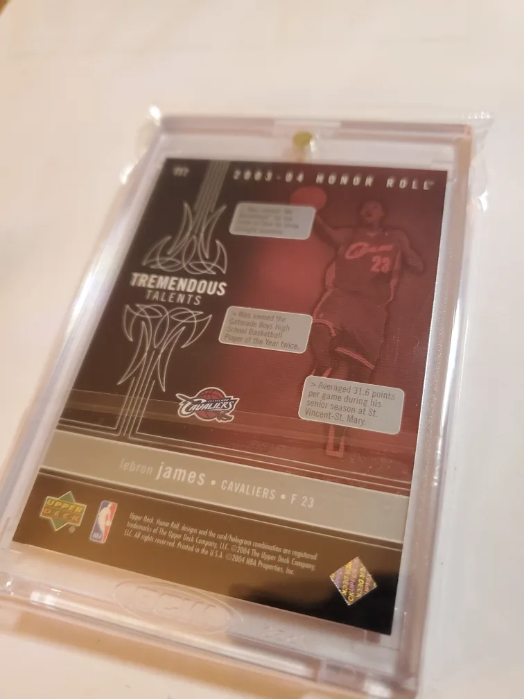 LeBron James RC Rookie Card (Rare) TT7 🔥📈🎯 image indicator(8)