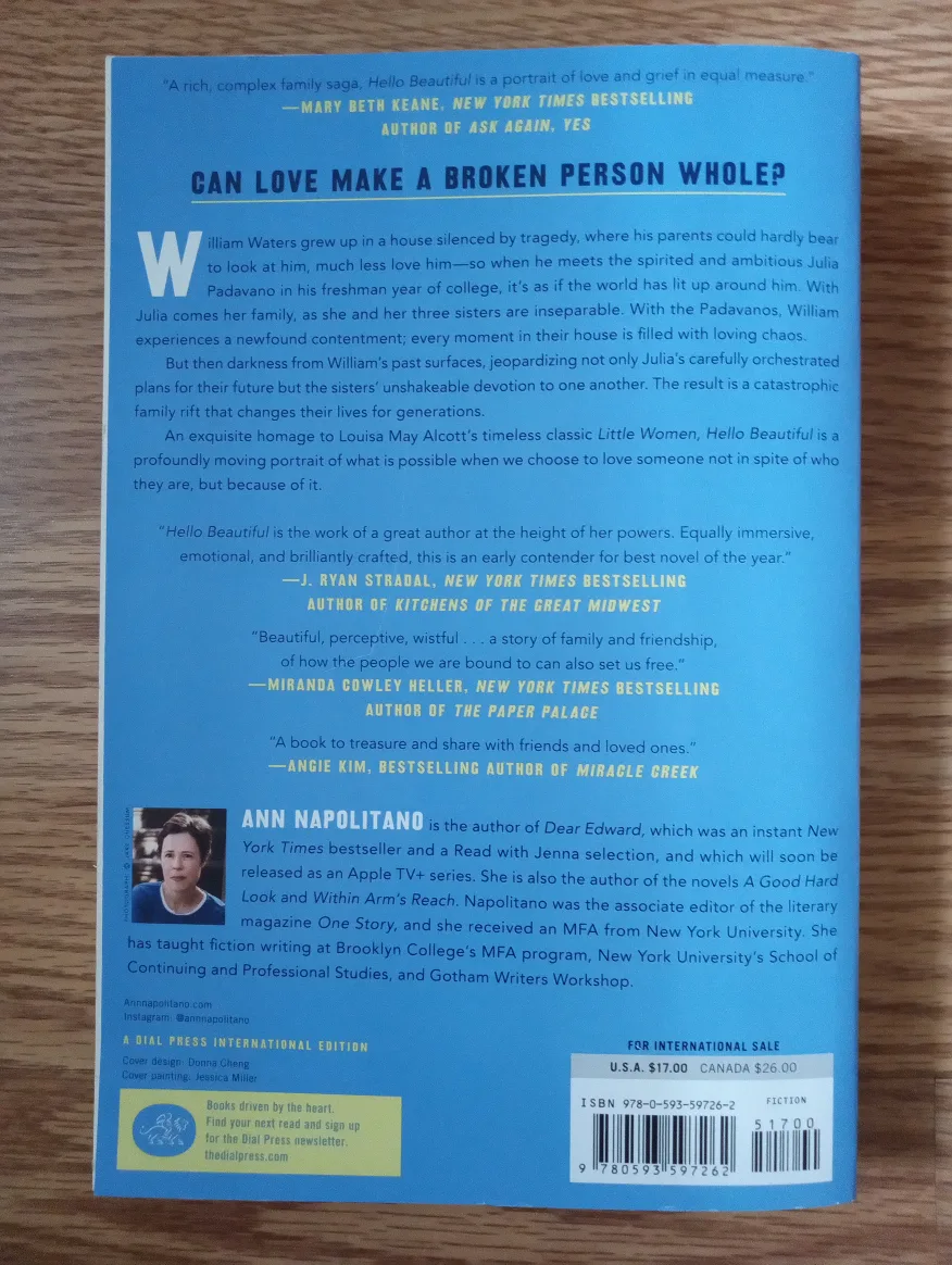 Hello Beautiful by Ann Napolitano image indicator(2)