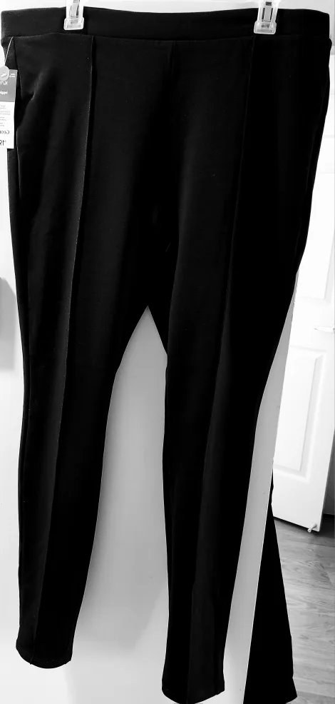 George Black Leggings Size XL/TG thumbnail