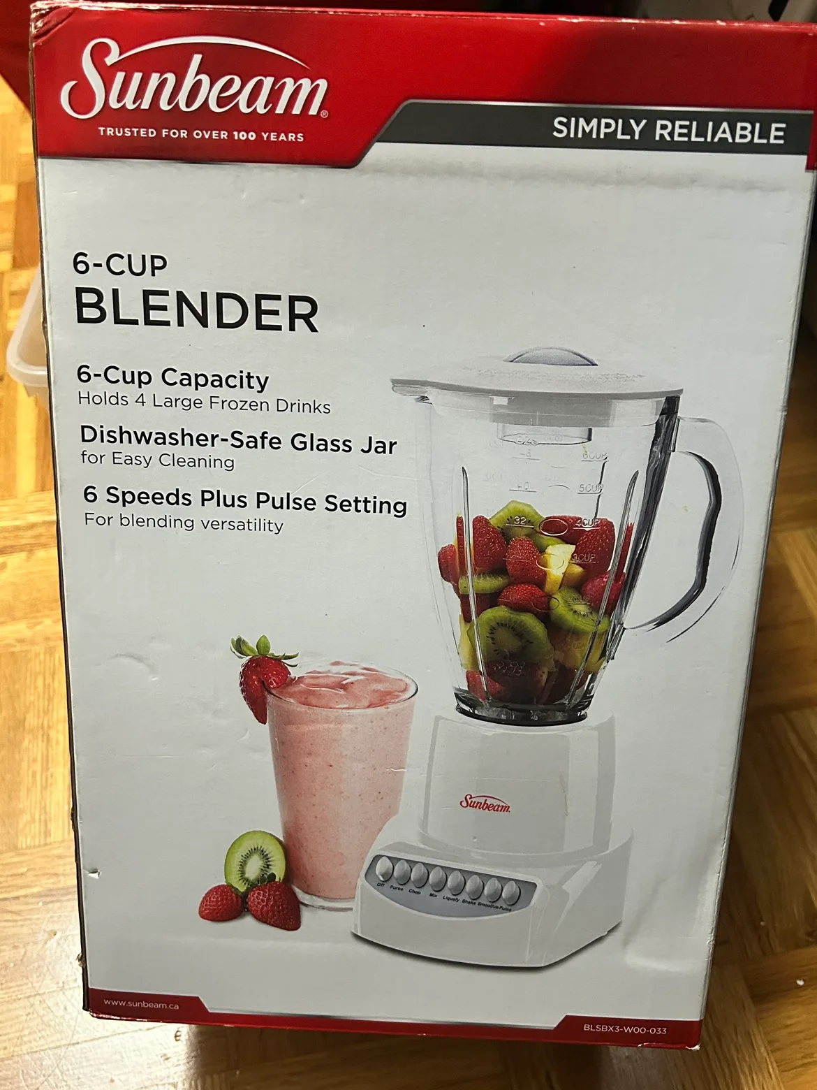 Brand New!! Sunbeam 6-Cup Blender thumbnail