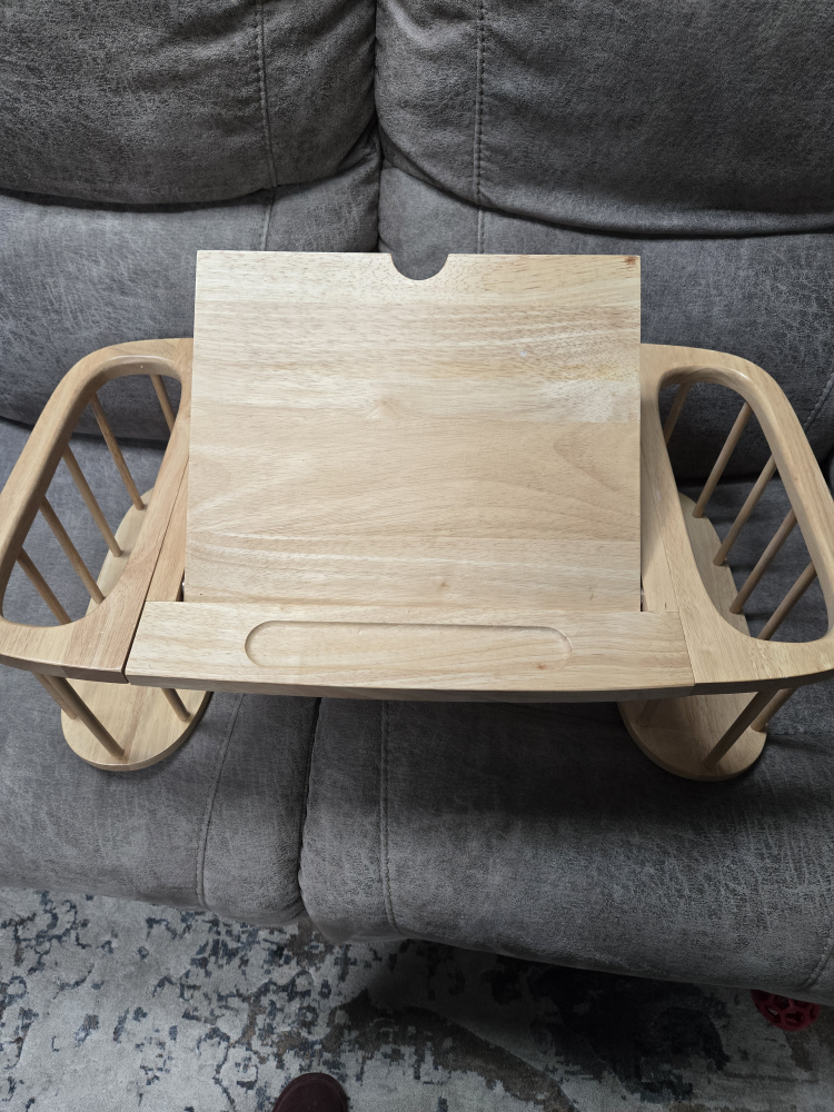 Wooden Bed Tray - photo 2