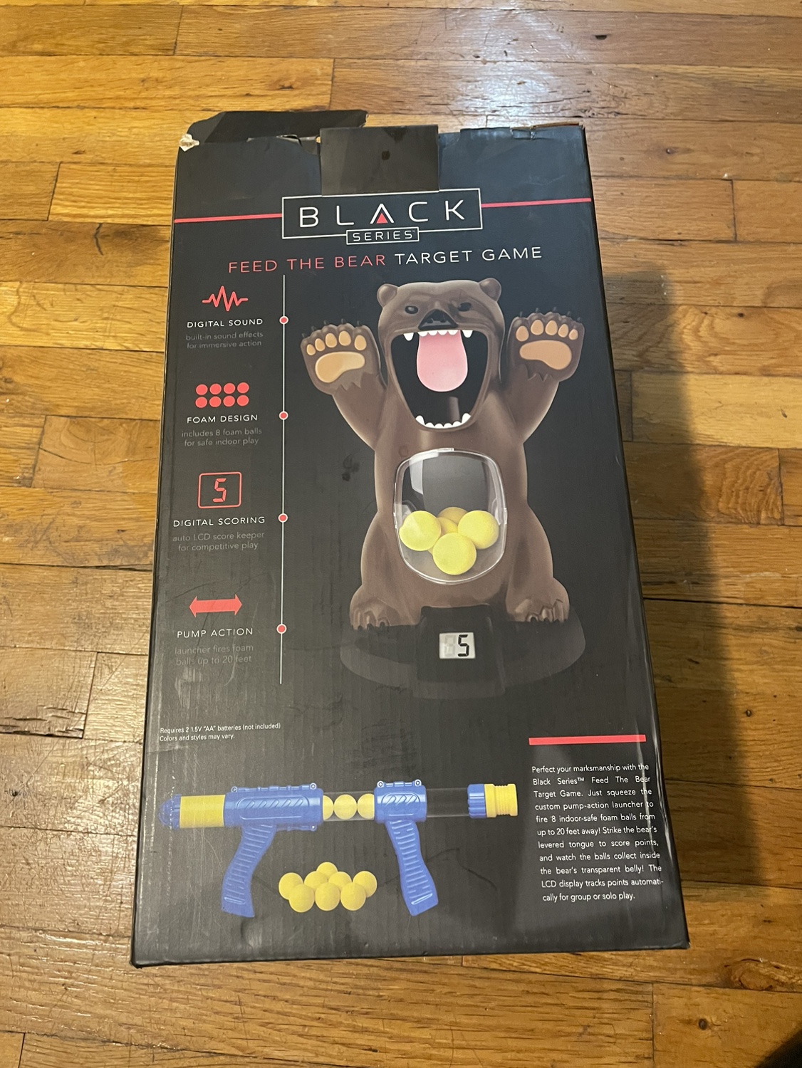 Black Series Feed The Bear Target Game - photo 2