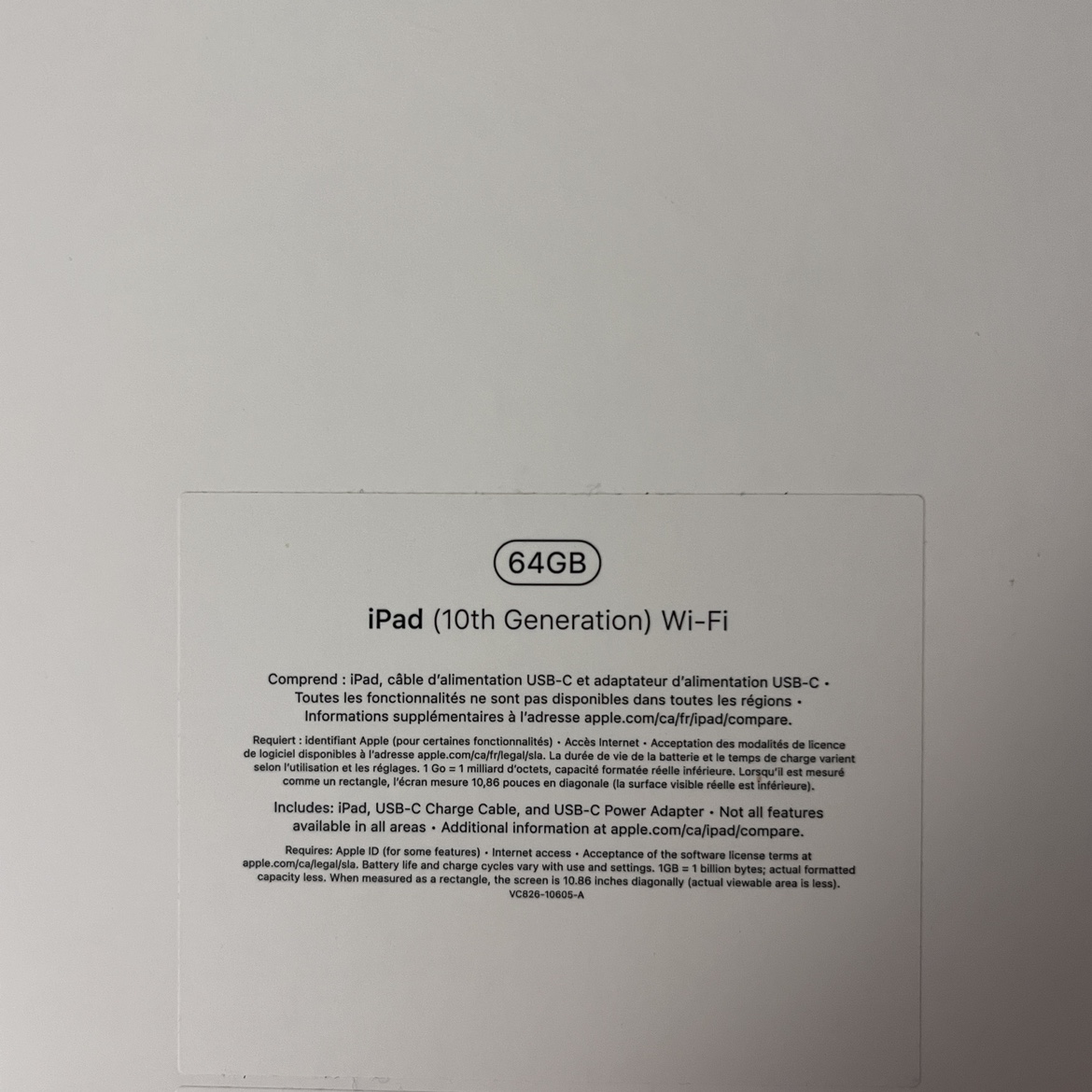 iPad (10th Generation) Wi-Fi 64GB - photo 3