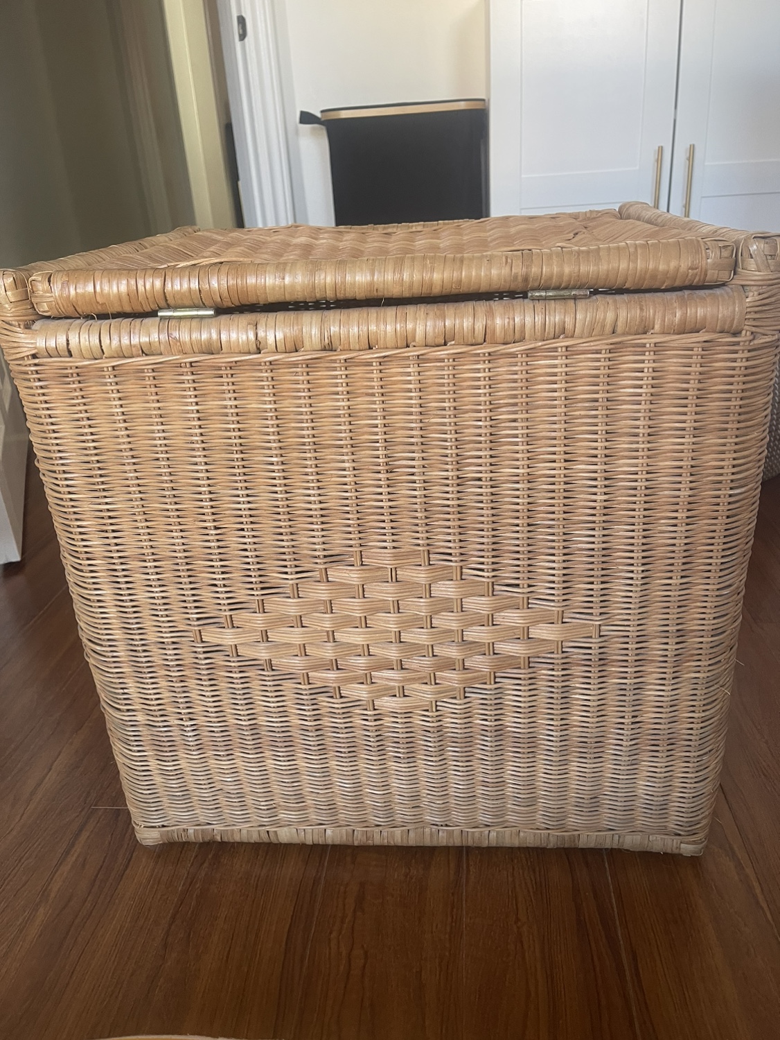 Wicker Storage Basket with Lid - photo 2