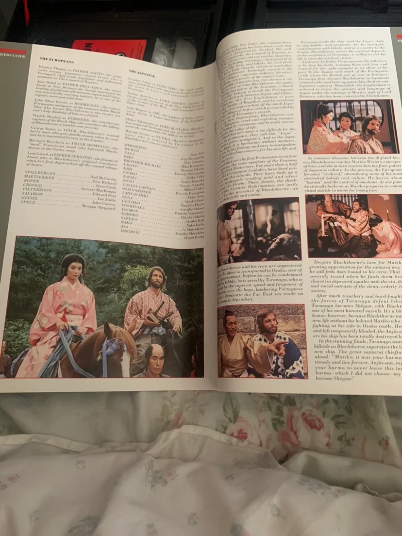 Shogun VHS Set James Clavell image indicator(6)