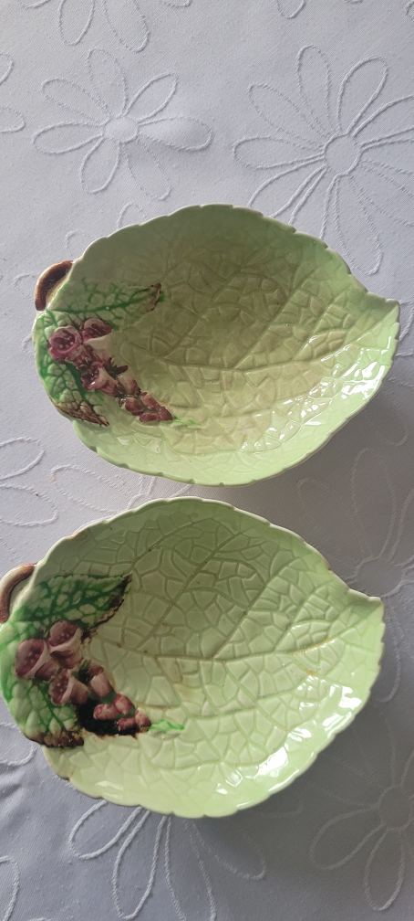 Carlton Ware Leaf Dishes