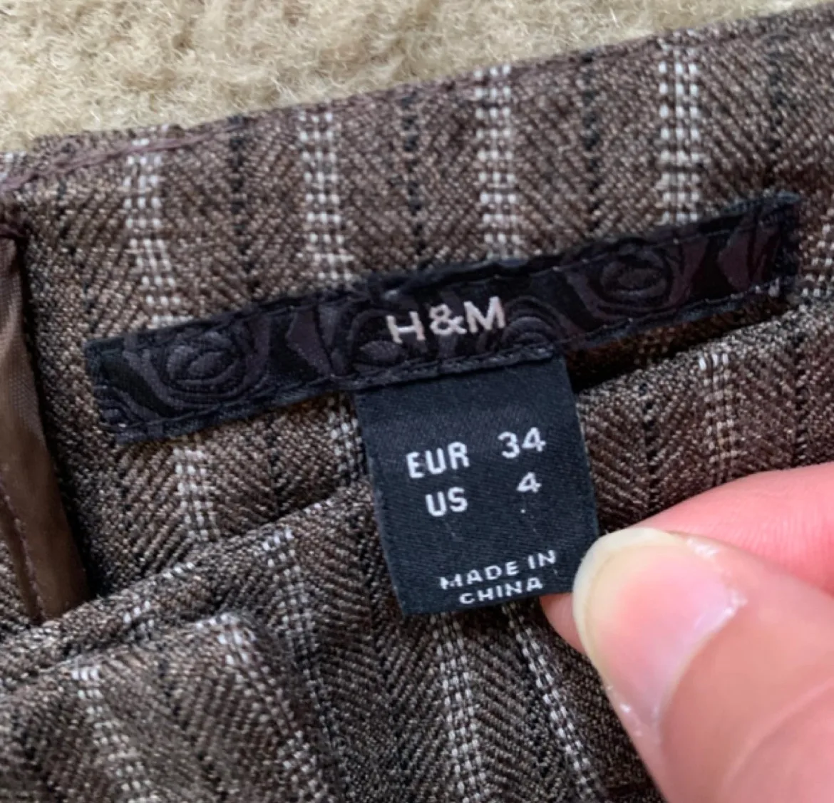 Brown Striped Pants image indicator(4)