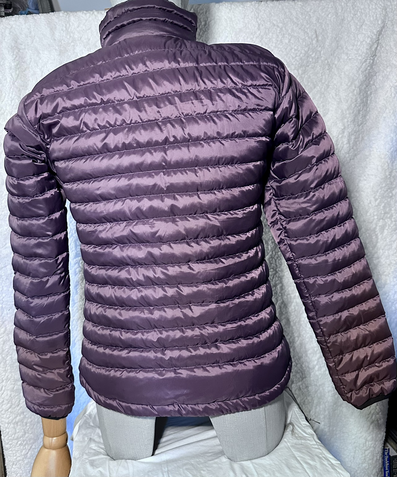 Purple Puffer Jacket made in Nepal - photo 3