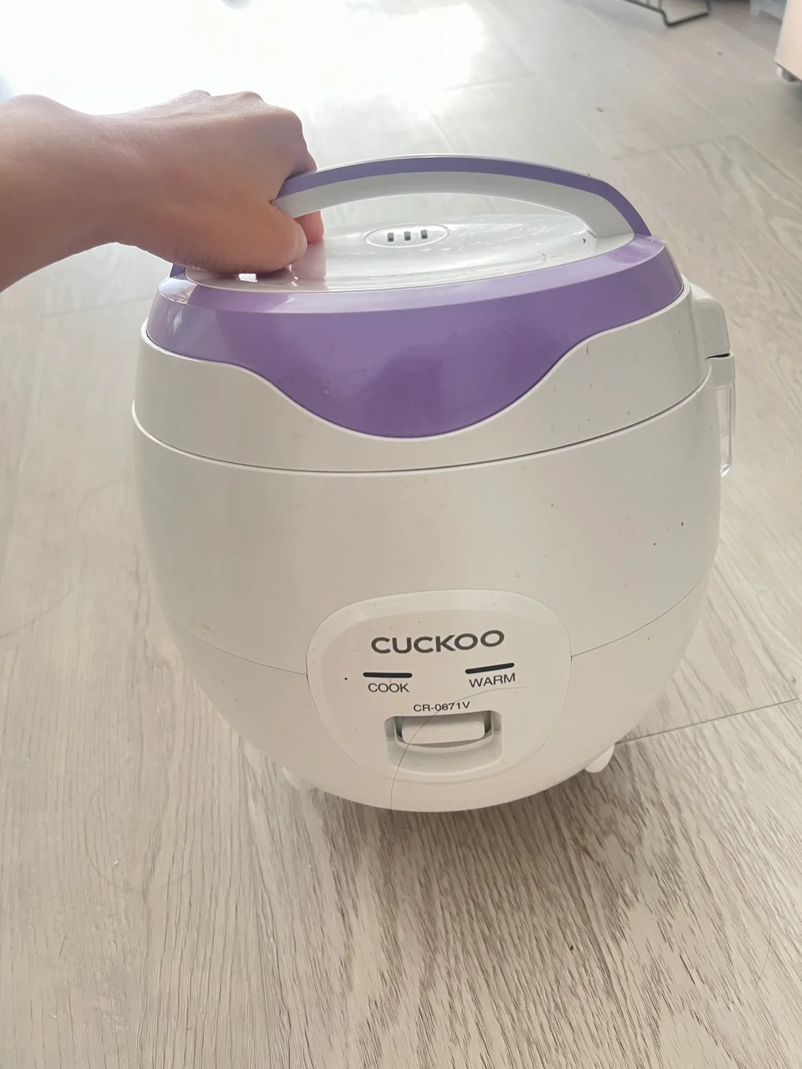 Cuckoo CR-0671V 6 Cup Rice Cooker thumbnail