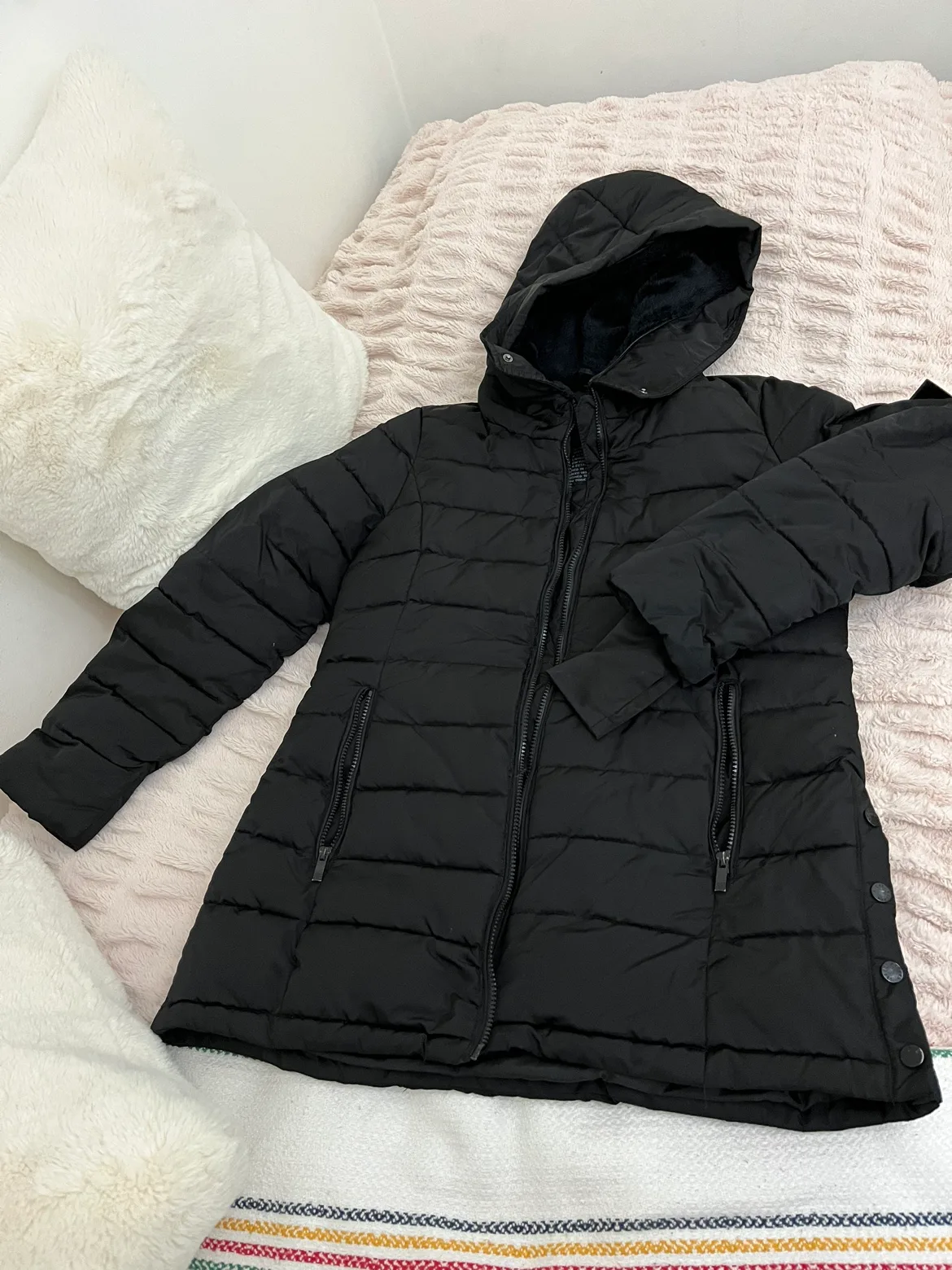 Steve Madden Black coat thumbnail