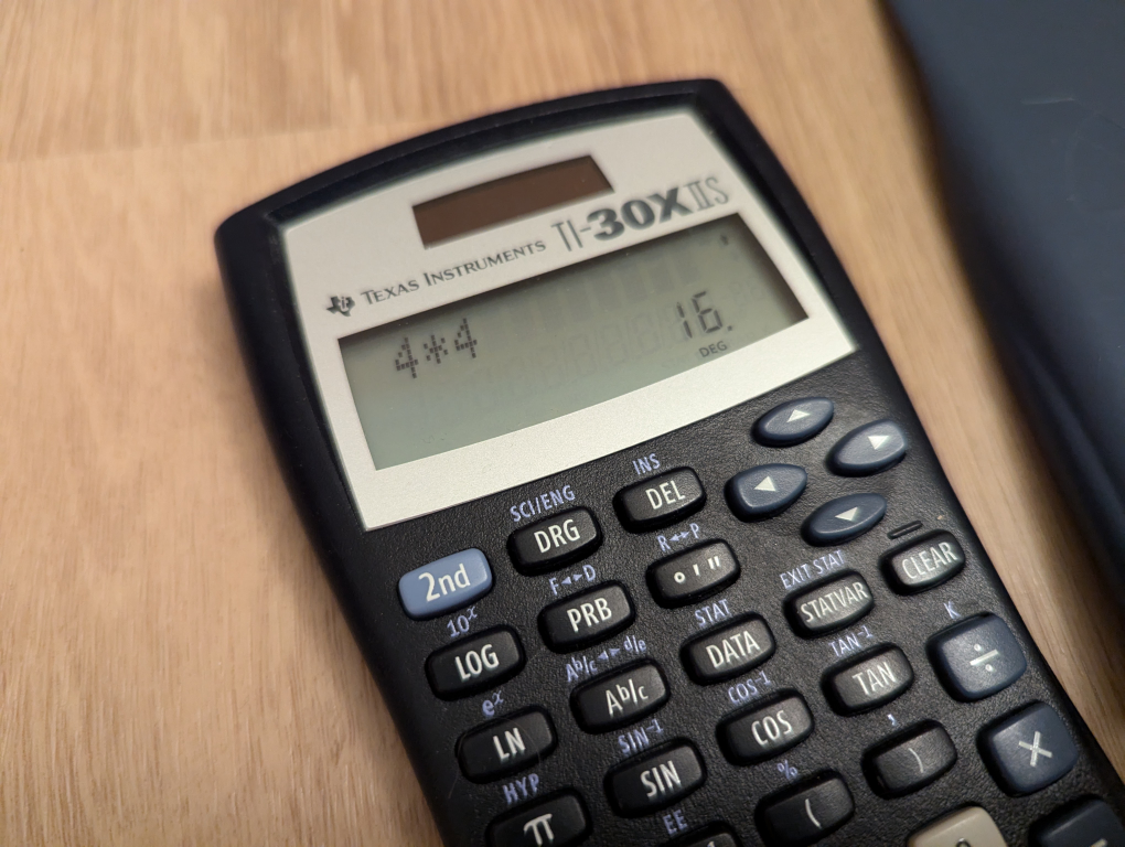 Texas Instruments TI-30X IIS Calculator - photo 2