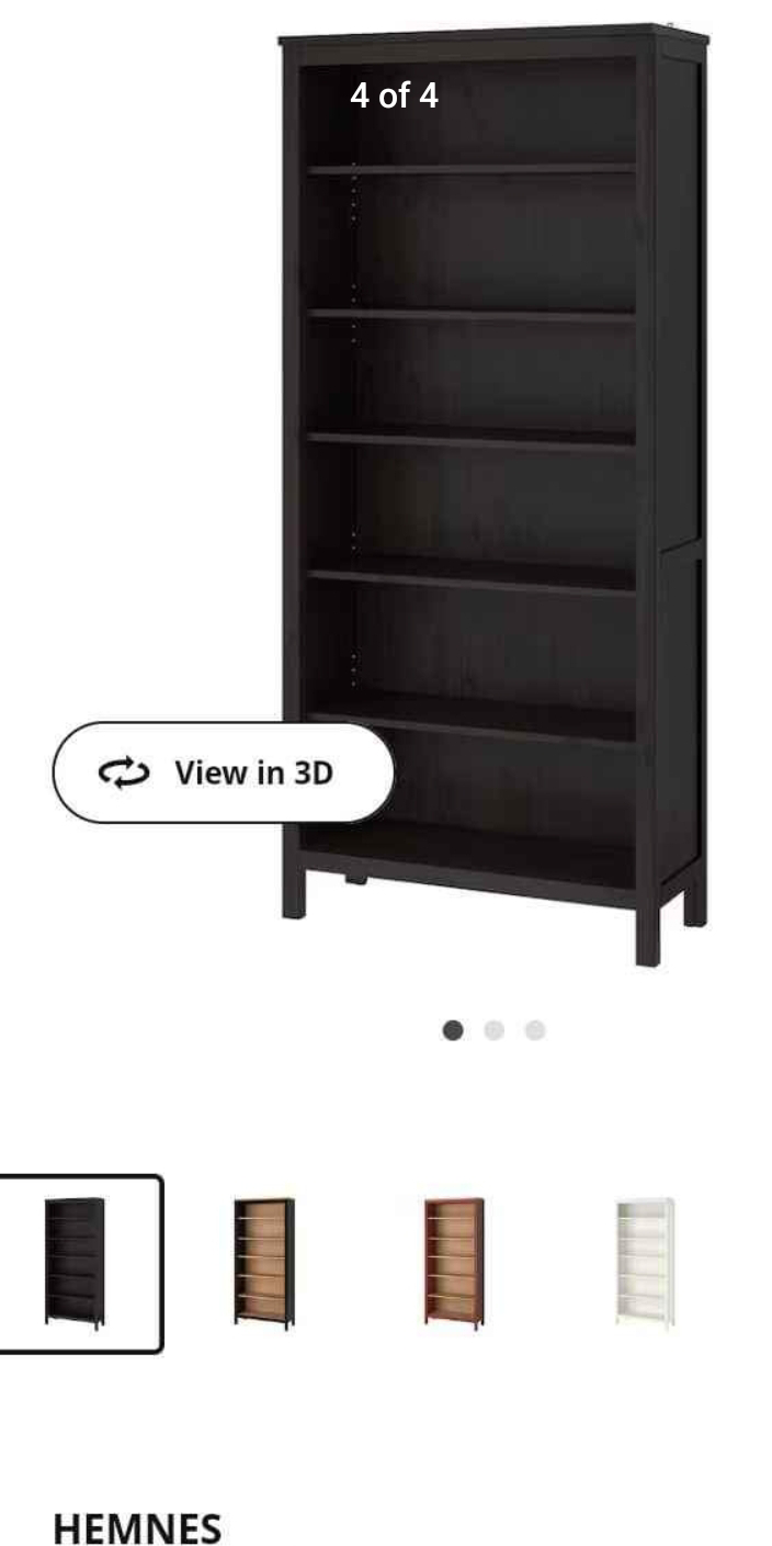 IKEA HEMNES Bookcase - photo 3