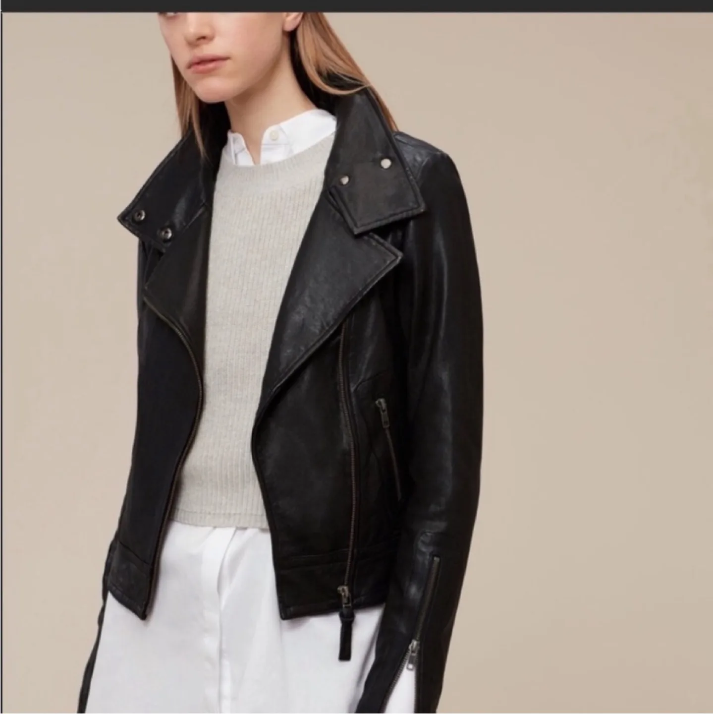 Mackage | Kenya Leather Jacket (Aritzia Exclusive) image indicator(2)