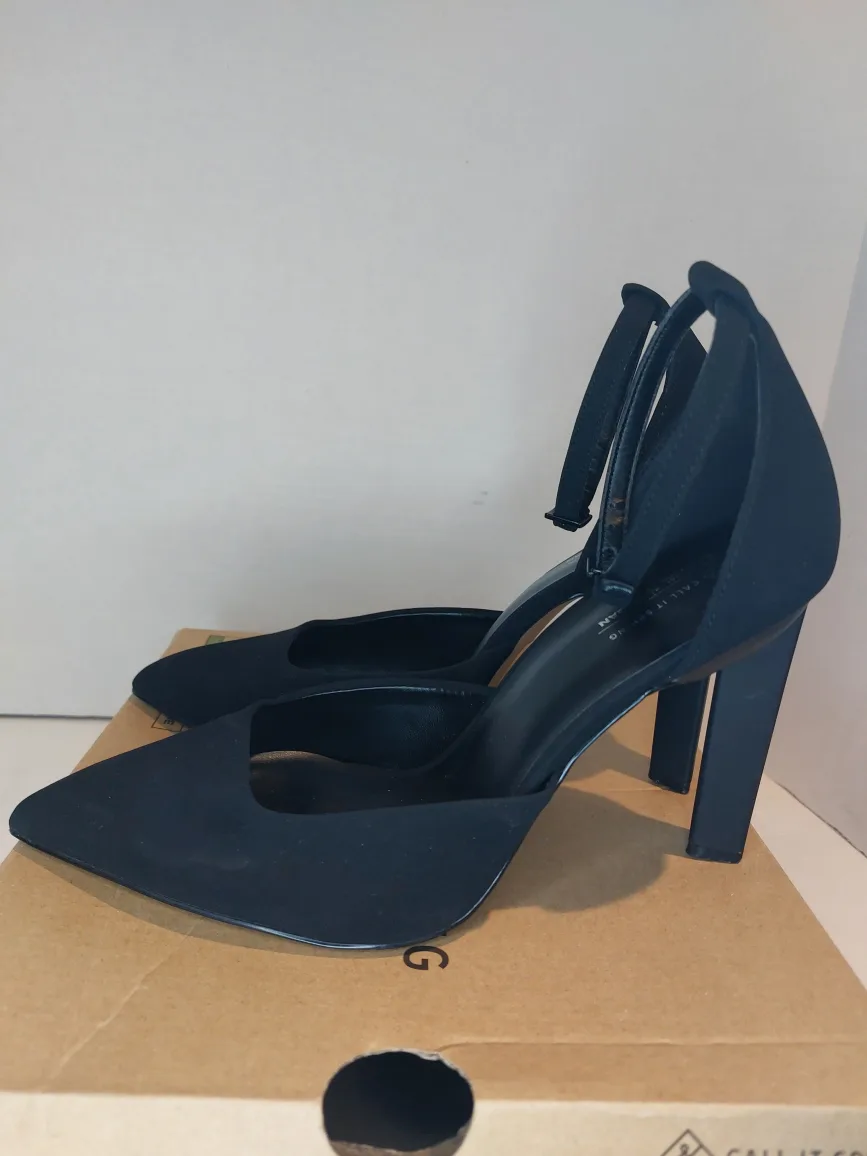 Call It Spring Black Heels image indicator(3)