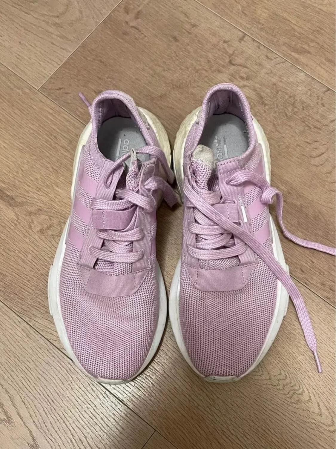 Adidas women purple foam comfy shoes image indicator(2)