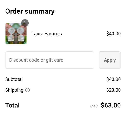 Laura Earrings Limited Edition (White Jhumka) image indicator(5)