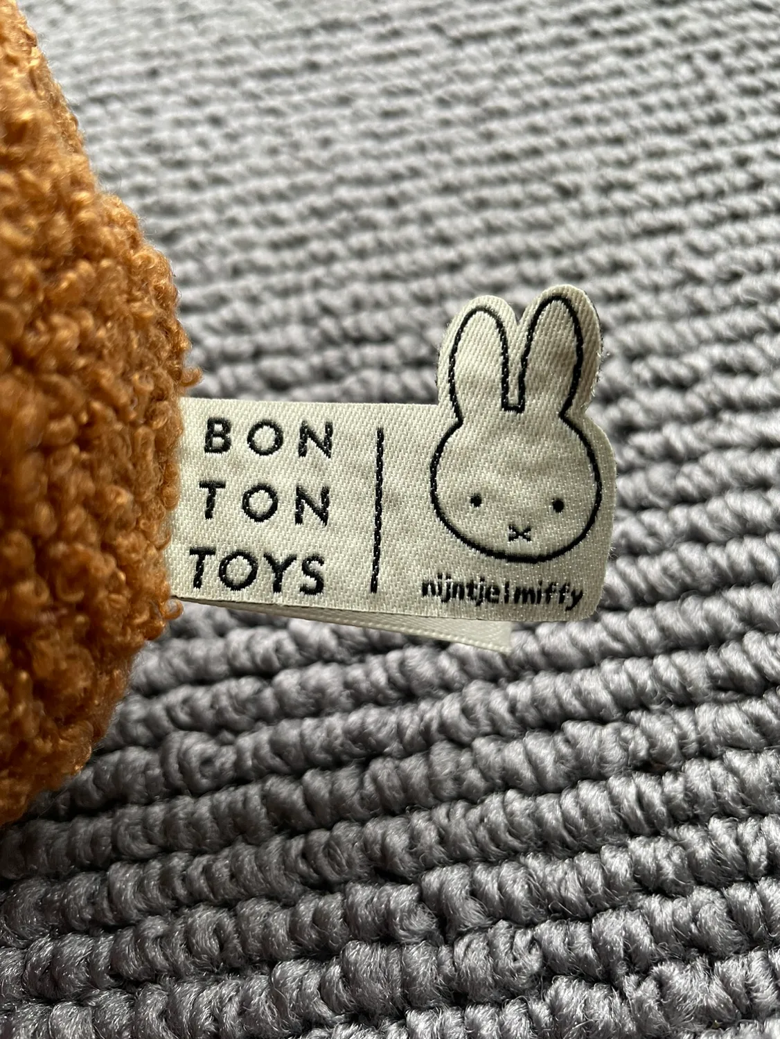 Miffy Plush Toy - Cinnamon Brown image indicator(4)