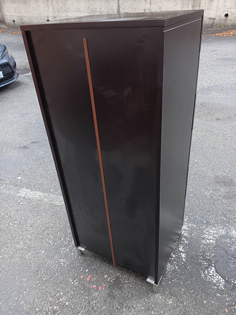 6 drawers dresser dark brown 52x22x18 inches, delivery available - photo 4