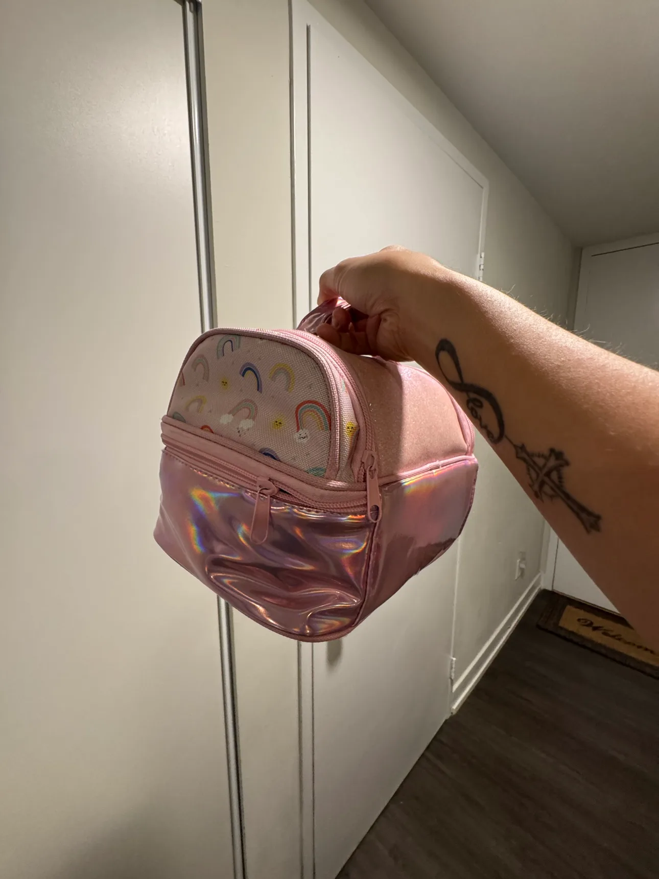 Pink Rainbow Lunch Bag image indicator(3)